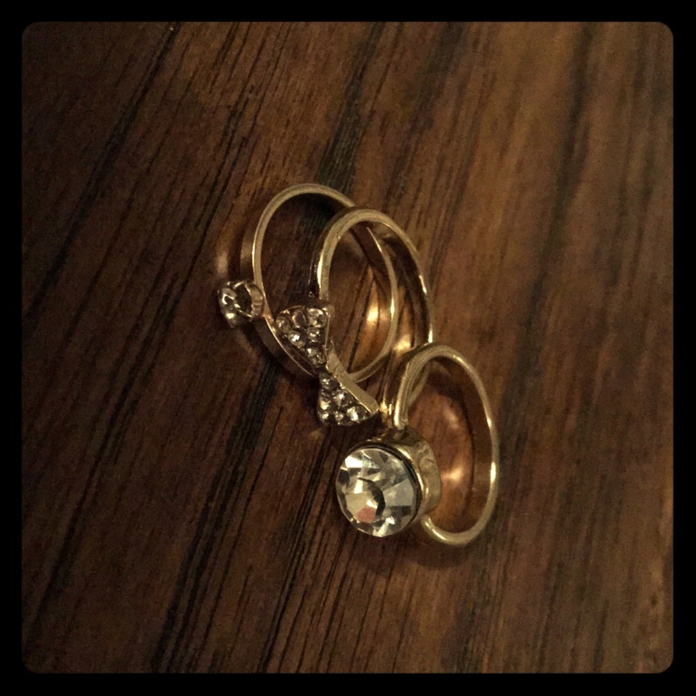 Stackable H&M Ringset